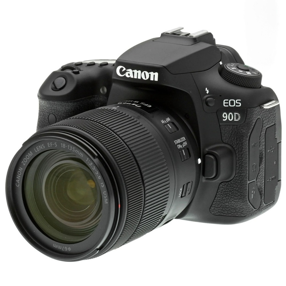 Canon EOS 90D Black DSLR Camera